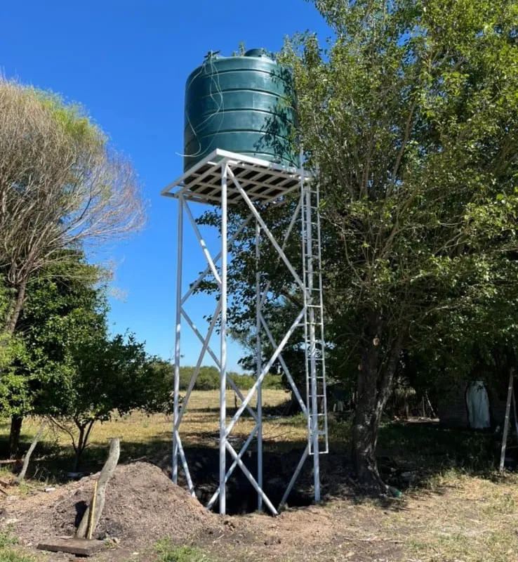 Estructura para tanque de agua