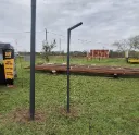 Postes Olímpicos para cerco perimetral