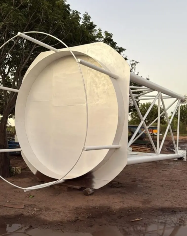Estructura para tanque de agua
