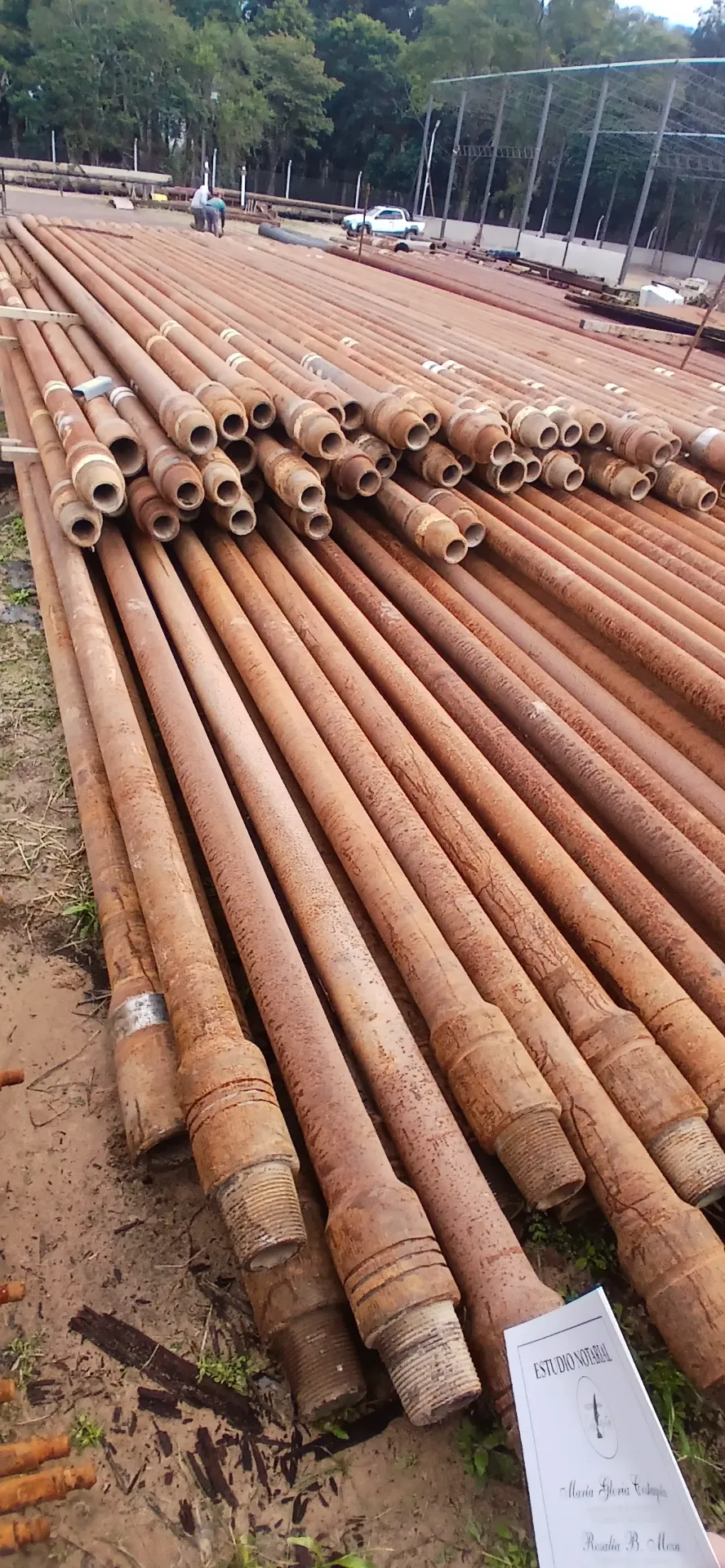 Barra de peso 4" x 13 m